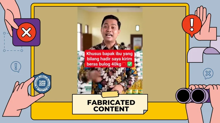Hoaks: Pendaftaran Bansos Beras dan Minyak melalui Media Sosial