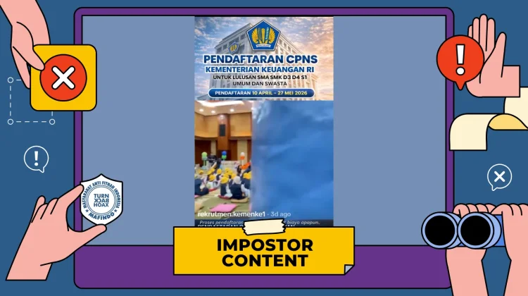 Hoaks: Tautan Pendaftaran CPNS Kementerian Keuangan 2026