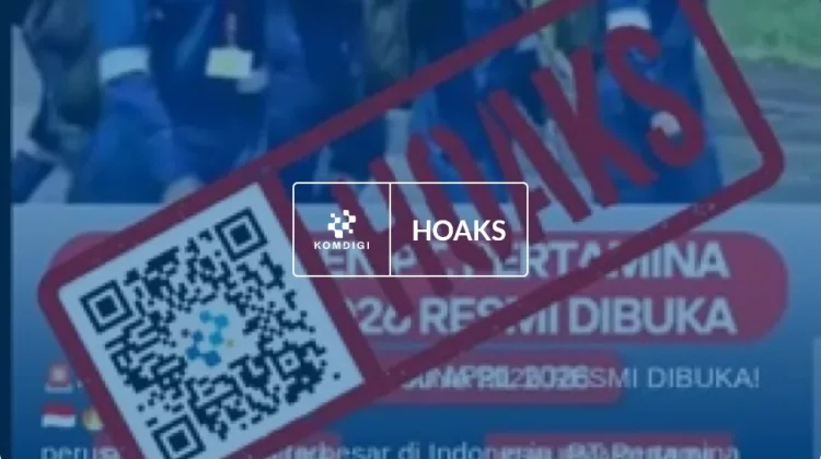 Hoaks: Tautan Rekrutmen Pertamina Periode April 2026