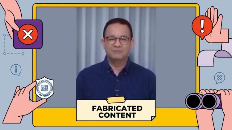 Hoaks: Anies Baswedan Bagi-Bagi Bantuan Modal Usaha 2026