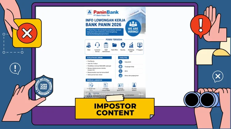 Hoaks: Tautan Lowongan Kerja Bank Panin 2026