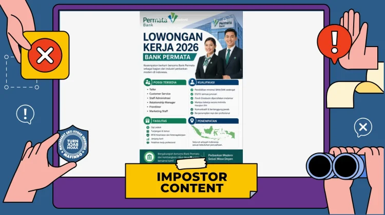 Hoaks: Tautan Lowongan Kerja Bank Permata 2026