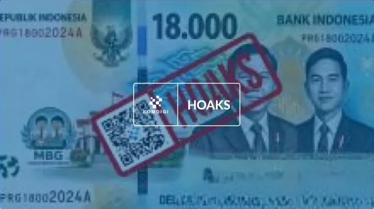 Hoaks: Uang Pecahan Baru Bergambar Presiden Prabowo dan Wapres Gibran