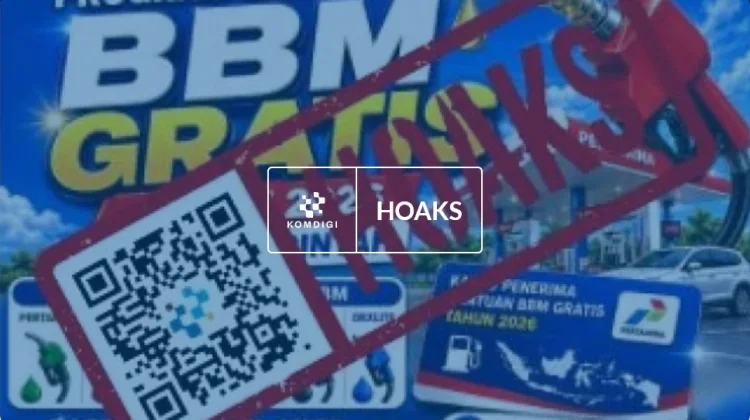 Hoaks: Tautan Program Bantuan BBM Gratis 2026