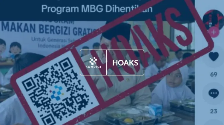 Hoaks: Mulai 1 Juni 2026 MBG Diberikan Dua Kali Sehari