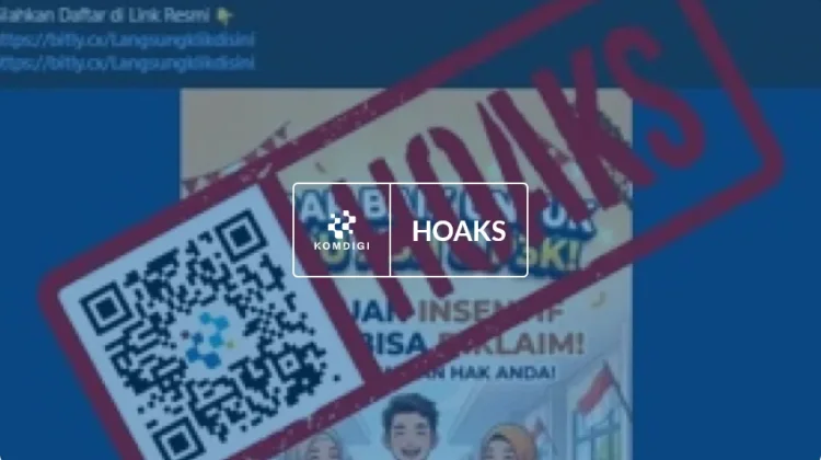 Hoaks: Bantuan Insentif Guru dengan Syarat Mendaftarkan Akun Telegram