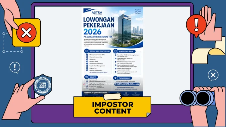 Hoaks: Tautan Lowongan Kerja Astra International
