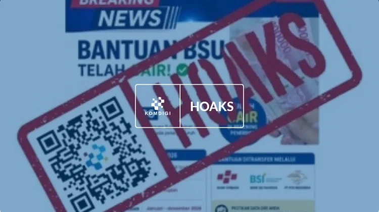 Hoaks: Tautan untuk Klaim BSU Sebesar Rp25 Juta
