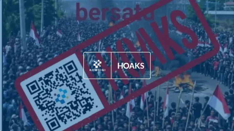 Hoaks: Aksi Demonstrasi Menyerukan Stop Bayar Pajak