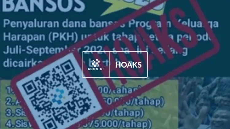 Hoaks: Tautan untuk Mendapat Bansos Rp1,5 Juta dari Kemensos