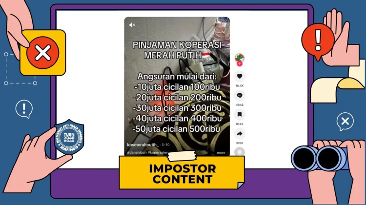 Hoaks: Pendaftaran Pinjaman Koperasi Merah Putih
