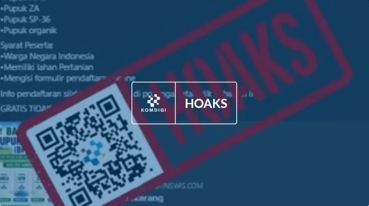 Hoaks: Tautan untuk Klaim Bantuan Pupuk Subsidi Kementan 2026