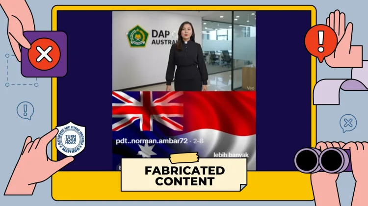Hoaks: Tautan Pendaftaran Program Bantuan DAP Australia
