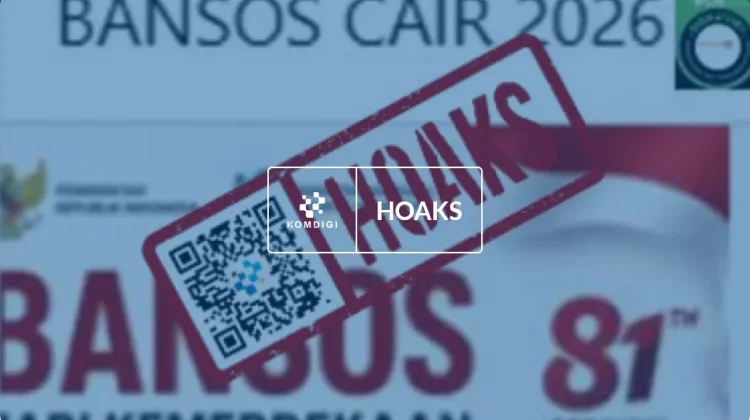 Hoaks: Tautan Pendaftaran Bansos Hari Kemerdekaan ke-81 RI