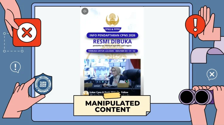 Hoaks: MenPAN-RB Umumkan CPNS 2026 Resmi Dibuka