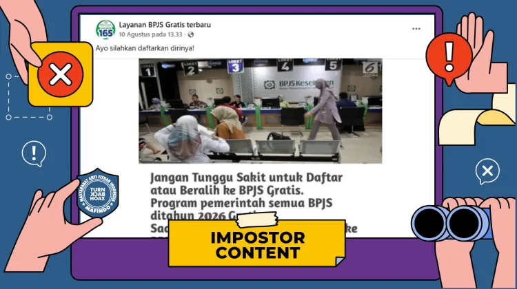 Hoaks: Tautan Pendaftaran BPJS Kesehatan Gratis 2026