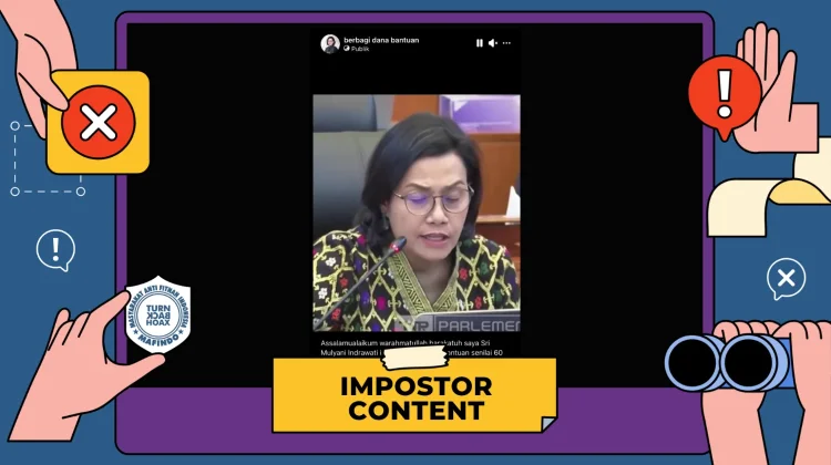 Hoaks: Sri Mulyani Tawarkan Modal Usaha dan Pelunasan Utang