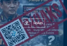 Hoaks: Kapolri Sebut Barang Bukti Sabu Menguap akibat Cuaca Ekstrem