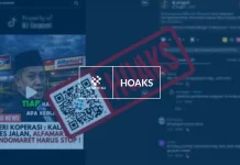 Hoaks: DPR Menyetujui Penutupan Ritel Modern Demi Koperasi Desa
