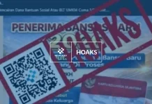 Hoaks: BLT UMKM dengan Syarat Kirim Foto KTP dan KK
