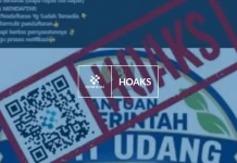 Hoaks: Tautan untuk Klaim Benih Udang Gratis dari Pemerintah