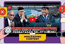 Hoaks: Prabowo Kerahkan Alutsista karena Malaysia dan Singapura Ancam Kedaulatan