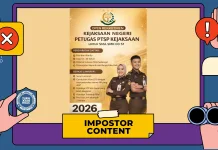 Hoaks: Tautan Rekrutmen Petugas PTSP Kejaksaan