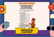 Hoaks: Lowongan Kerja Pos Indonesia
