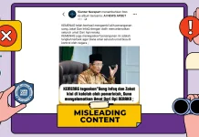 Hoaks: Kemenag Umumkan Uang Infaq dan Zakat Kini Dikelola Pemerintah