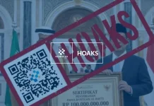 Hoaks: Raja Salman Serahkan Bantuan Rp10 Miliar ke Menkeu Purbaya