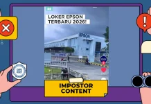 Hoaks: Tautan Pendaftaran Rekrutmen PT EPSON 2026