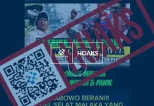 Hoaks: Amerika Marah Presiden Prabowo Segel Selat Malaka