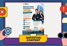 Hoaks: Tautan Rekrutmen Pegawai BNI 2026
