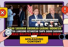 Hoaks: Lepas dari Malaysia, Sabah dan Sarawak Resmi Jadi Bagian Indonesia