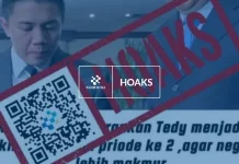 Hoaks: Kemenag Sarankan Seskab Teddy Jadi Wakil Prabowo di Periode Kedua