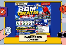 Hoaks: Tautan Pendaftaran Kartu Bantuan BBM Gratis