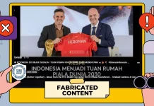 Hoaks: Indonesia Jadi Tuan Rumah Piala Dunia 2030