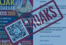 Hoaks: Tautan untuk Akses Program Pemutihan Pajak Kendaraan 2026