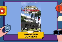 Hoaks: Tautan Pendaftaran Lowongan Vitapharm