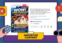 Hoaks: Tautan Pendaftaran CPNS Kementerian Pertahanan