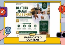 Hoaks: Tautan Pendaftaran Bantuan Haji dan Umrah