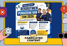 Hoaks: Tautan Rekrutmen Penggerak HAM 2026