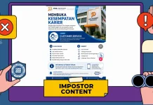 Hoaks: Pendaftaran Lowongan Kerja Pos Properti Indonesia