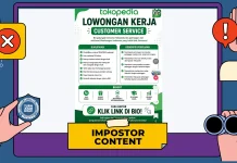 Hoaks: Lowongan Kerja Customer Service Tokopedia