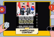 Hoaks: Prabowo Pinjam Dana dari Korea dan Jepang untuk MBG dan KDMP