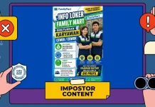Hoaks: Tautan Pendaftaran Lowongan Kerja FamilyMart