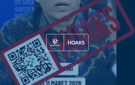 Hoaks: Menkeu Purbaya Umumkan Pembagian THR Anggaran Rp10 Triliun