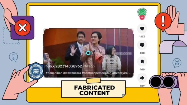 Hoaks! Sri Mulyani dan Purbaya Umumkan Dana Hibah untuk Masyarakat