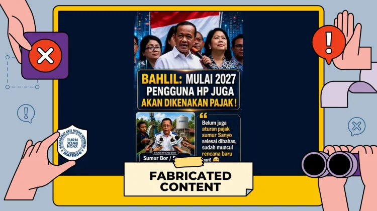 Hoaks! Pengguna HP Dikenakan Pajak Mulai 2027
