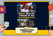 Hoaks! Pengguna HP Dikenakan Pajak Mulai 2027